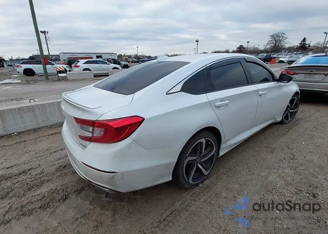 2020 Honda Accord Sport from USA, damaged, VIN 1HGCV1F30LA018617